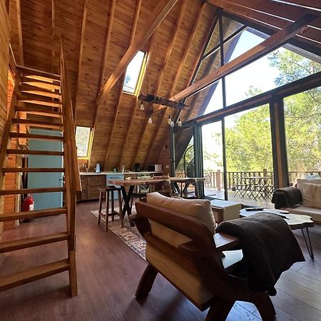 Panurlawoodenhouse Oezel Havuz& Sauna Mavi Exterior photo