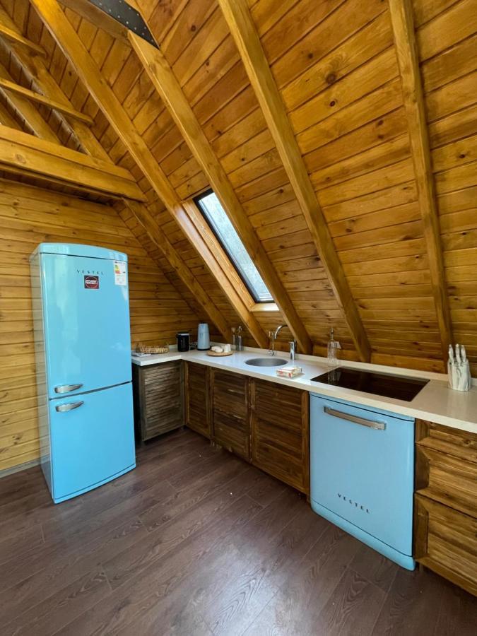 Panurlawoodenhouse Oezel Havuz& Sauna Mavi Exterior photo