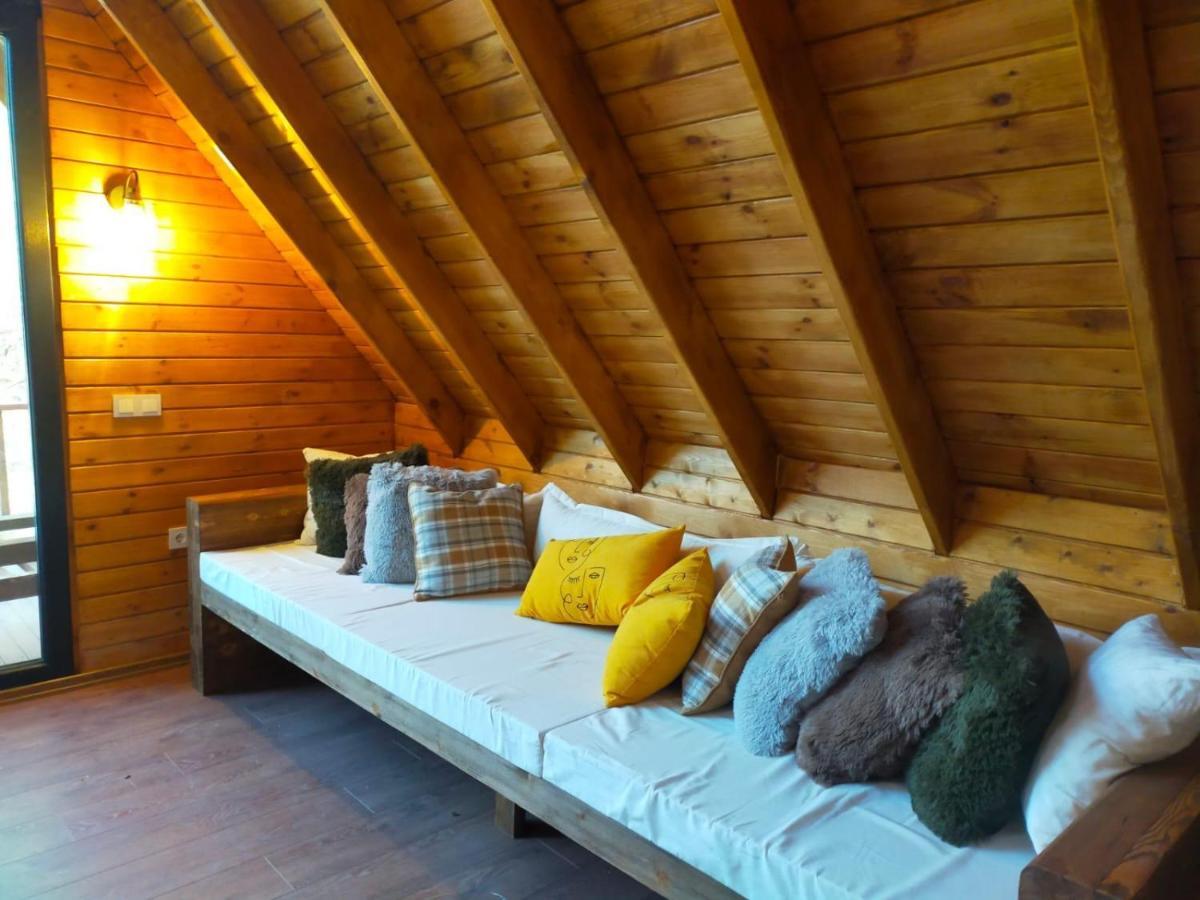 Panurlawoodenhouse Oezel Havuz& Sauna Mavi Exterior photo