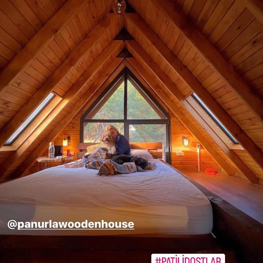 Panurlawoodenhouse Oezel Havuz& Sauna Mavi Exterior photo
