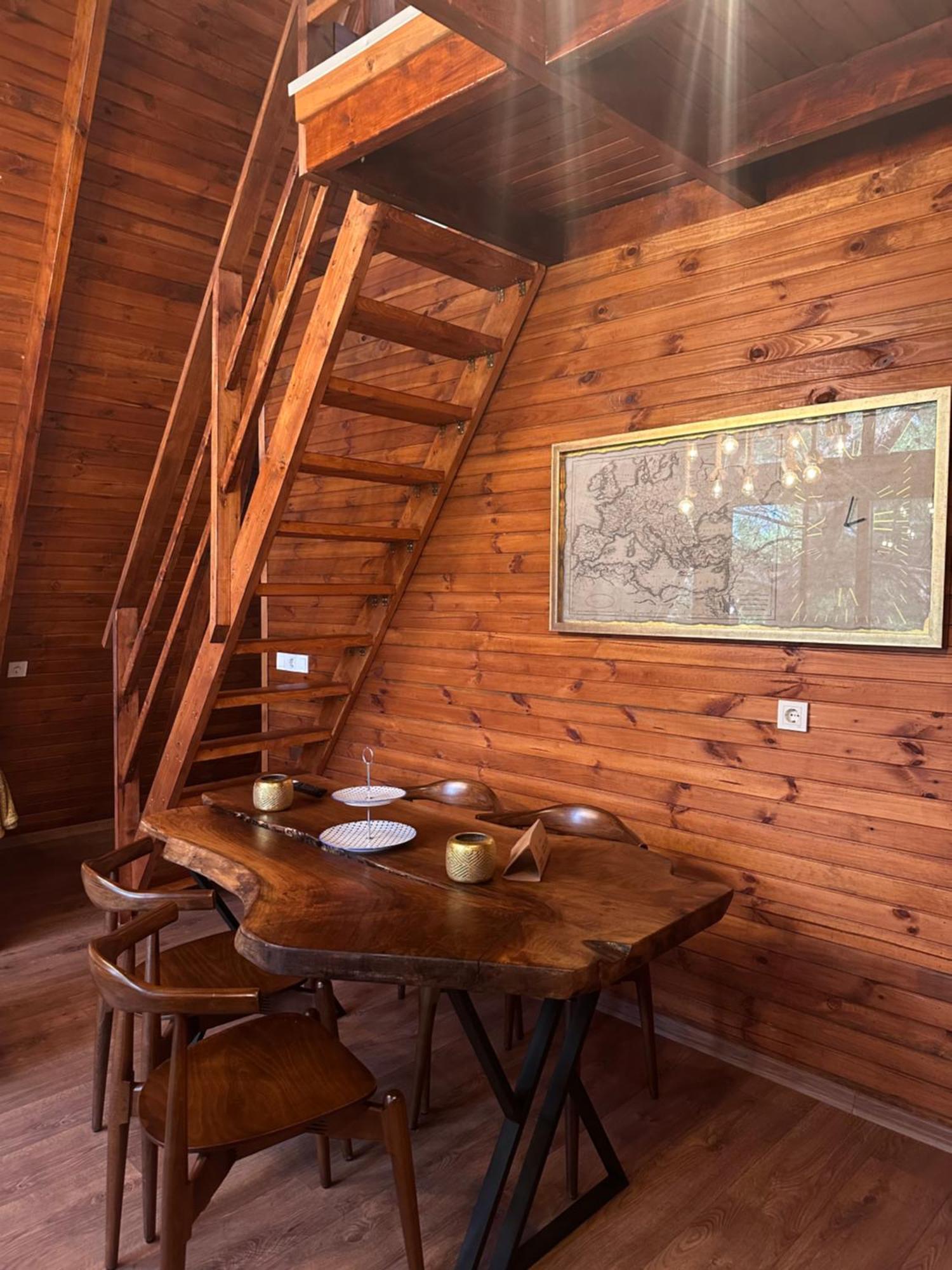 Panurlawoodenhouse Oezel Havuz& Sauna Mavi Exterior photo